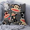 Logo P-Pauls F-Frank Pillow Anime Pillow Sofa Bed Head Pillow Cover Cushion Cover 45x45 Cm Fashion
