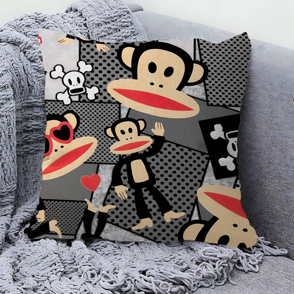 Logo P-Pauls F-Frank Pillow Anime Pillow Sofa Bed Head Pillow Cover Cushion Cover 45x45 Cm Fashion