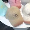 Spring And Summer Letter Embroidered Baseball Cap Female Retro Hat Showing Small Face Soft Top Cap Male