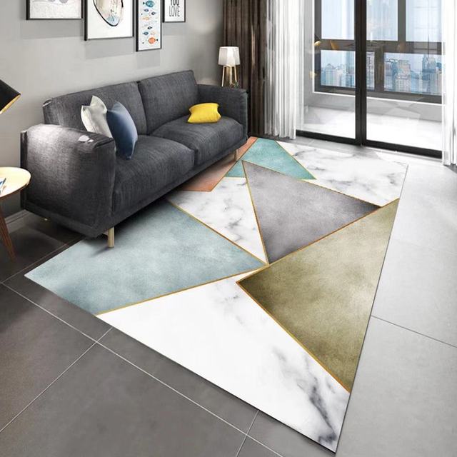 Pink Maiden Room Carpet Living Room Sofa Coffee Table Abstract Gradient Simple Bedroom Bedside Rugs For Bedroom Home Decoration