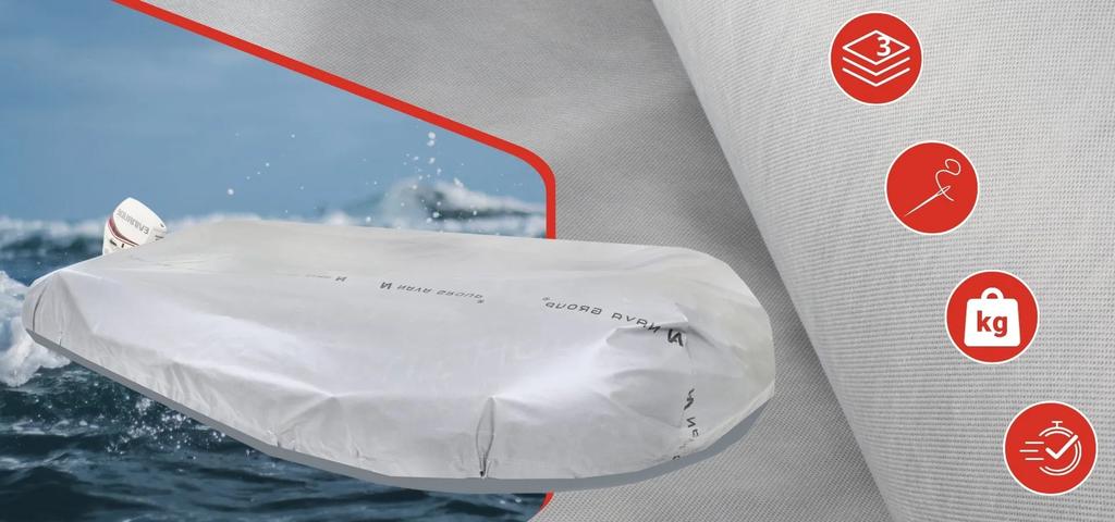 Inflatable Boat Cover 110g/m2 390-420cm