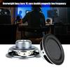 2Pcs Magnetic Speakers 5W 4Ohm 52mm Diameter Round Shape Replacement Loudspeaker Speakers Sound Amplifier Rubber Side