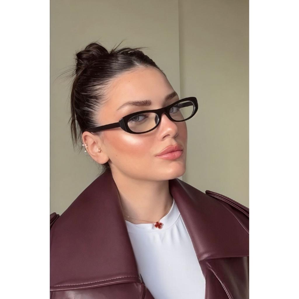 Laurent Slim Design Thin Black Popular Blue Light Protected Screen Glasses