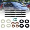 1982A0 Fuel Injector Seal Washer O-Ring Kit for 1.6 HDI Peugeot Citroen Ford 1609848280 1609848080 198185 189173 189170