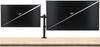 New Triadyn DuoClamp Desk Mount for Two Monitors or TVs 17-32" Ergonomic Adjustable Swivel TRD-BLK-2ST-17"-32"