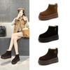 Thick-soled snow boots women's winter new leisure sports fashion short boots versatile short thermal women's boots