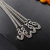 Muslimisches Gebetskette Bernsteinfarbe 10mm Tasbih Geschenk Ramadan Silber Metall Quaste Herren Tarbons Misbaha Islamischer Tasbeeh