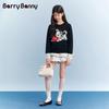 BARRY BANNY Girls' Embroidered Knit Cardigan