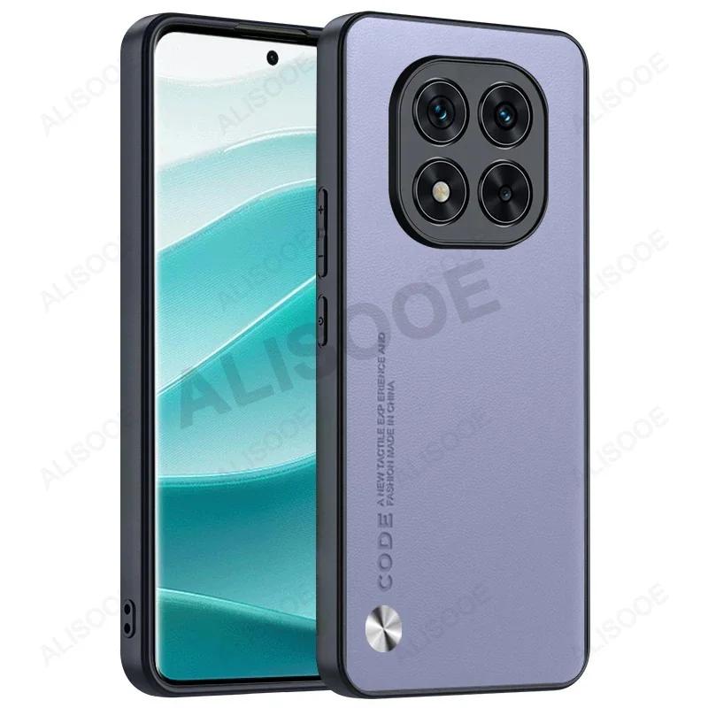 Funda for Redmi Note 14 Pro Plus 5G Case Luxury Fiber Texture PU-Leather Cover Capa for Xiaomi Redmi Note 14 Shockproof Cases