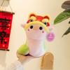 Year of the Snake Mascot Pig Snake Doll Cute Simulation Snake Plush Toy Year Red Goods Gifts Furniture Ornament