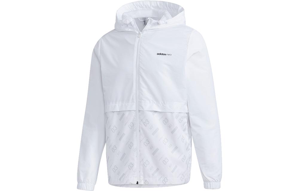 Adidas Neo Jackets Men s White Hooded Moderate Other GK1512 XL