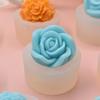 3D Flower Series Silicone Candle Mold Home Handmade Rose/Peony Scented Candle Making Supplies Diy Chocolate Cake Baking Tools