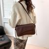 Stylish Urban Minimalist Small Square Pu Shoulder Bag With Magnetic Flap 2023