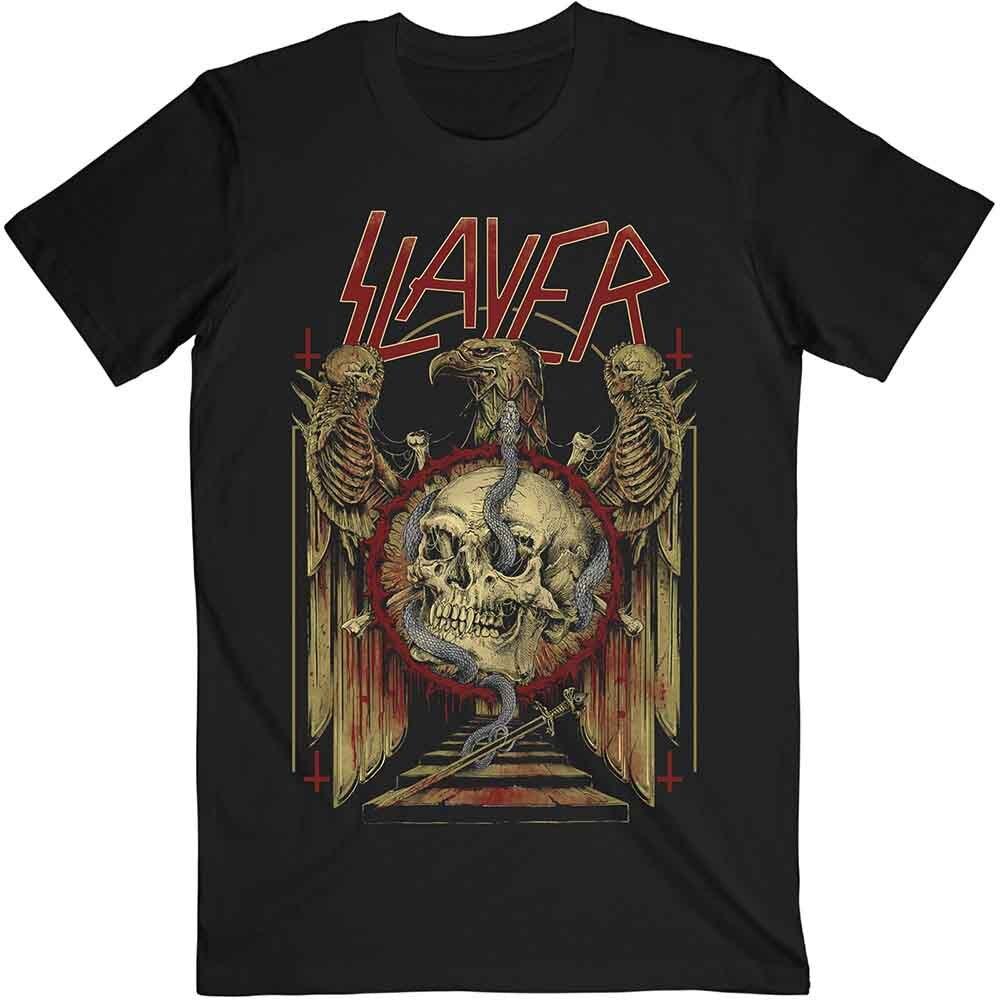 Slayer Eagle  Serpent T-Shirt Black New Unisex T-Shirt XXXL