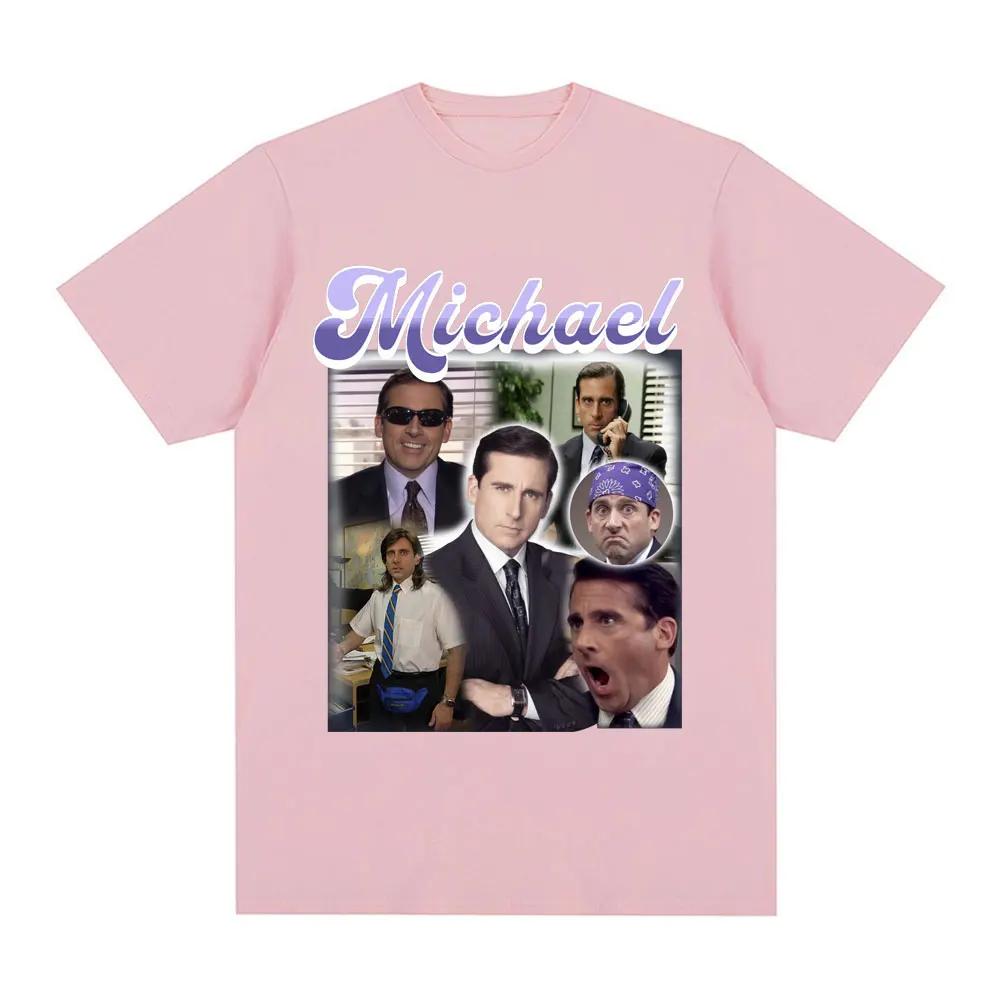 Michael Scott Prison Mike Groet Kantoor T-shirtTV Drama Dwight Schrute Jim Halpert Korte Mouw Oversized T-shirt