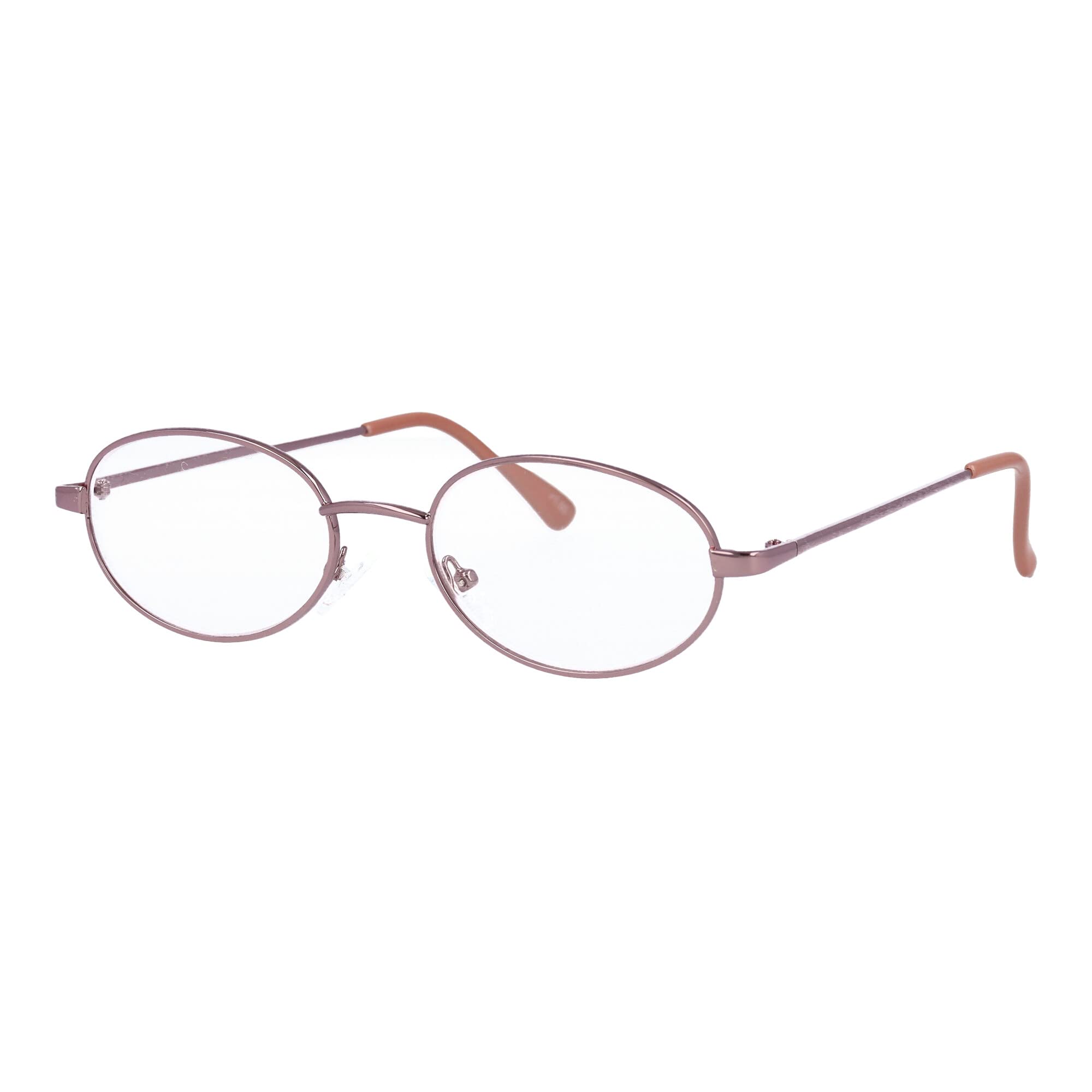 

Очки для чтения Овальные металлические легкие стильные очки для чтения для пожилых людей 6 степеней доступны салфетки для очистки очков, Очки, женские, стильные, милые, форма, оправа,