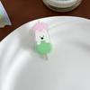 Cute Cat Acrylic Clip Sealing Long Tail Binder Clip Scrapbook Note Paper Clips for Student Kawaii Stationery Gift