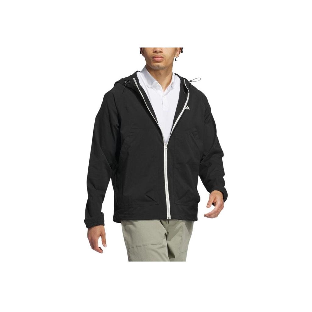 Adidas Go-To Soft And Comfortable Windbreaker Jacket Men Jackets Black IL0581