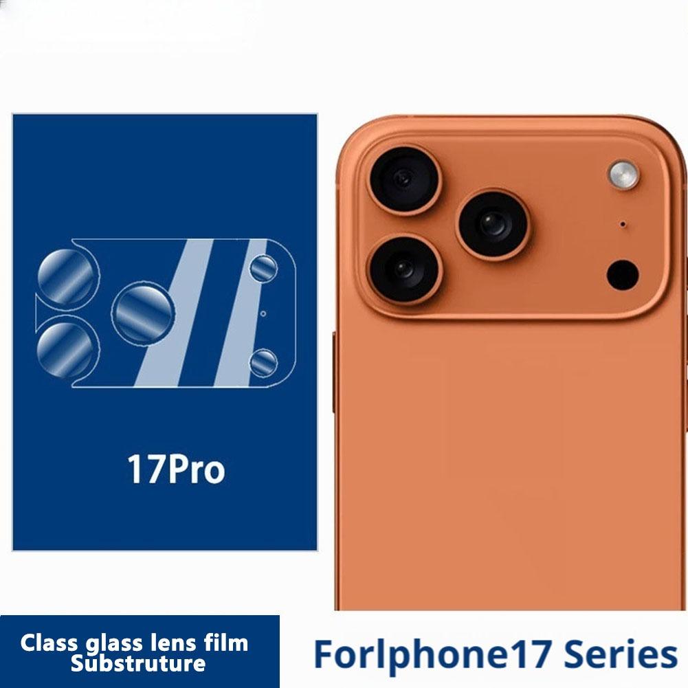 

Glass-Like For 17pro Lens Film Base Protection Lens Film Transparent Tempered Glass Anti-Fingerprint For Iphone17 Series