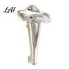 Elegant Fashion Accessory Peanut/Calla Shaped Flower Insert Brooch DIY Wearable Bouquet Holder Alloy Shirt Pin Brooch Clip Metal Vase Lapel