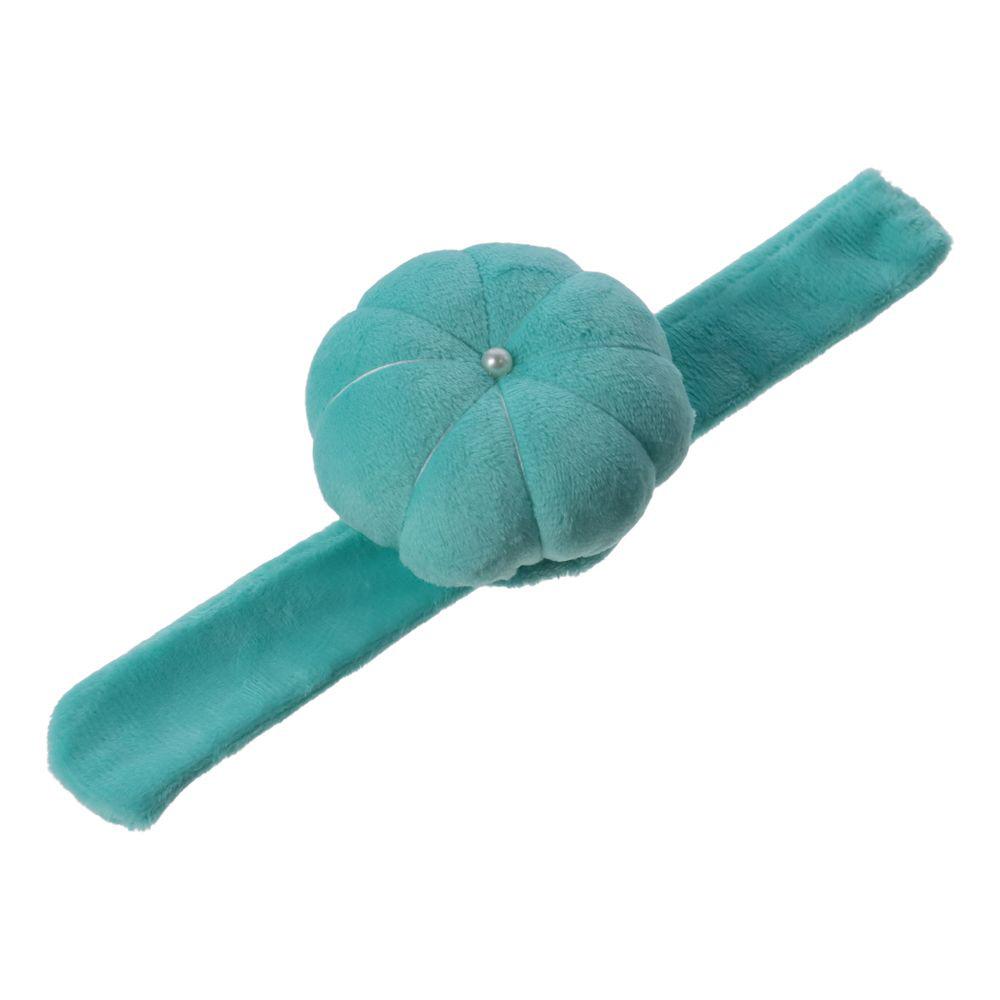 

Sewing Quilting Polyester Wrist Flannel Blue Sewing Needle Pin Cushions DIY Crafts