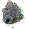 Artificial Aquarium Decorations Rockery Mountain View Rock Cave Stone Tree Fish Tank Ornament Decoration Aquarium Background