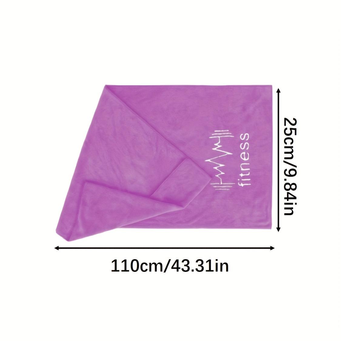 

Легкое, быстросохнущее спортивное полотенце - Мягкое, впитывающее пот, для мужчин и женщин - Идеально подходит для занятий в спортзале на открытом воздухе, тренировок и бега! 25*110cm серый