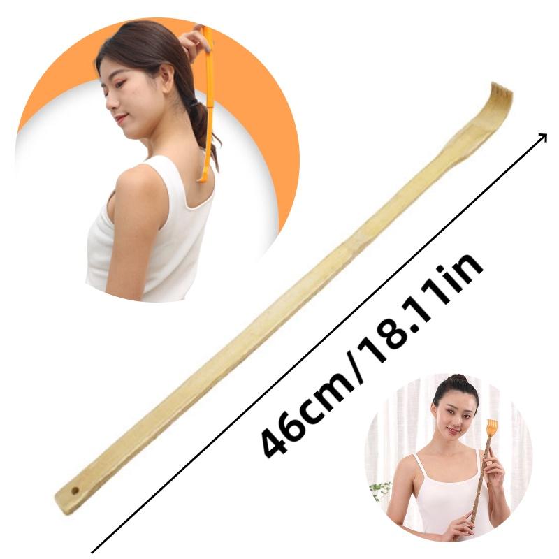 Natural Bamboo Back Scratcher Gentle And Effective Relief For Back Itching