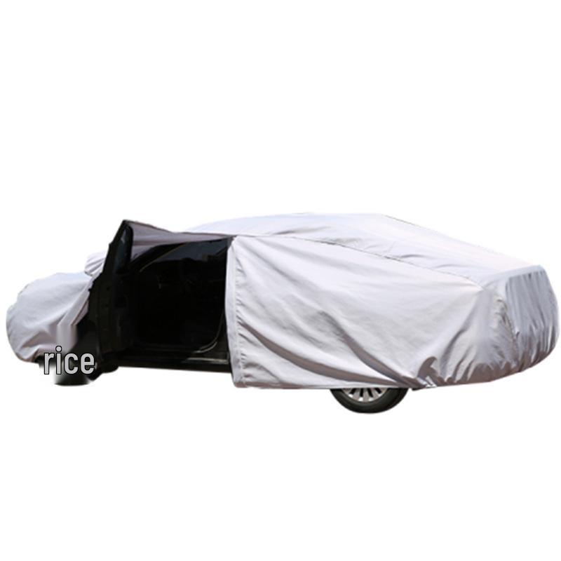 PEVA Single Layer All-Season Car Cover: Wind, Sun & Rain Protection