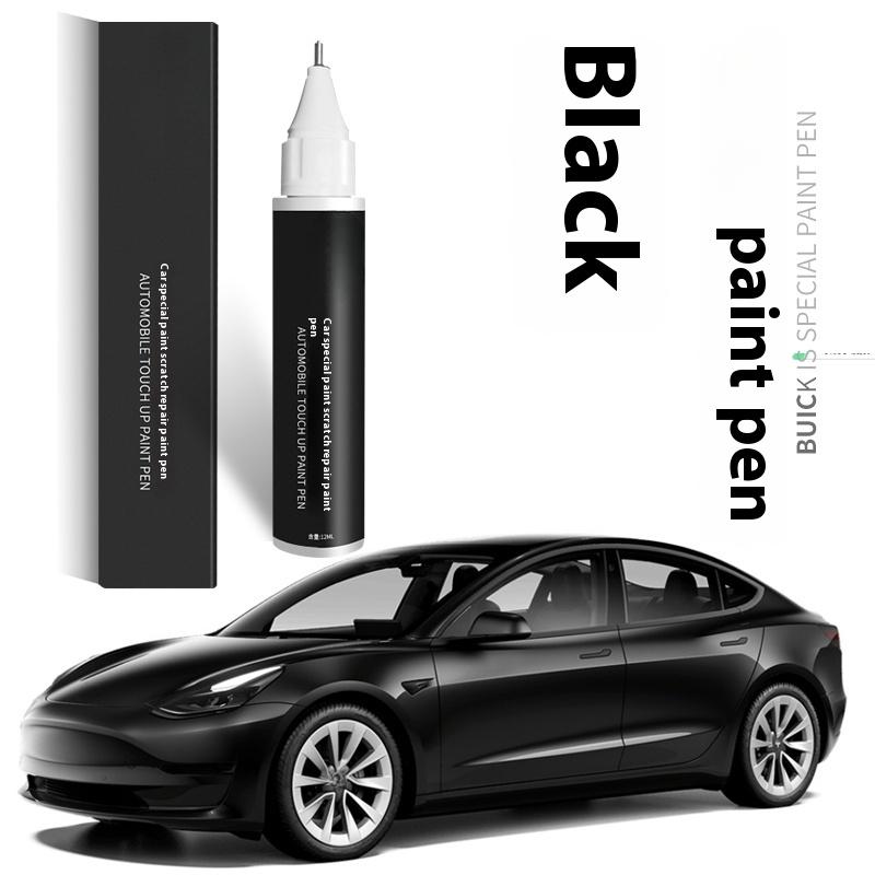 For Tesla Model Y Model 3 Highland 2024 Car Paint Repair Pen Original Black White Car Paint Repair