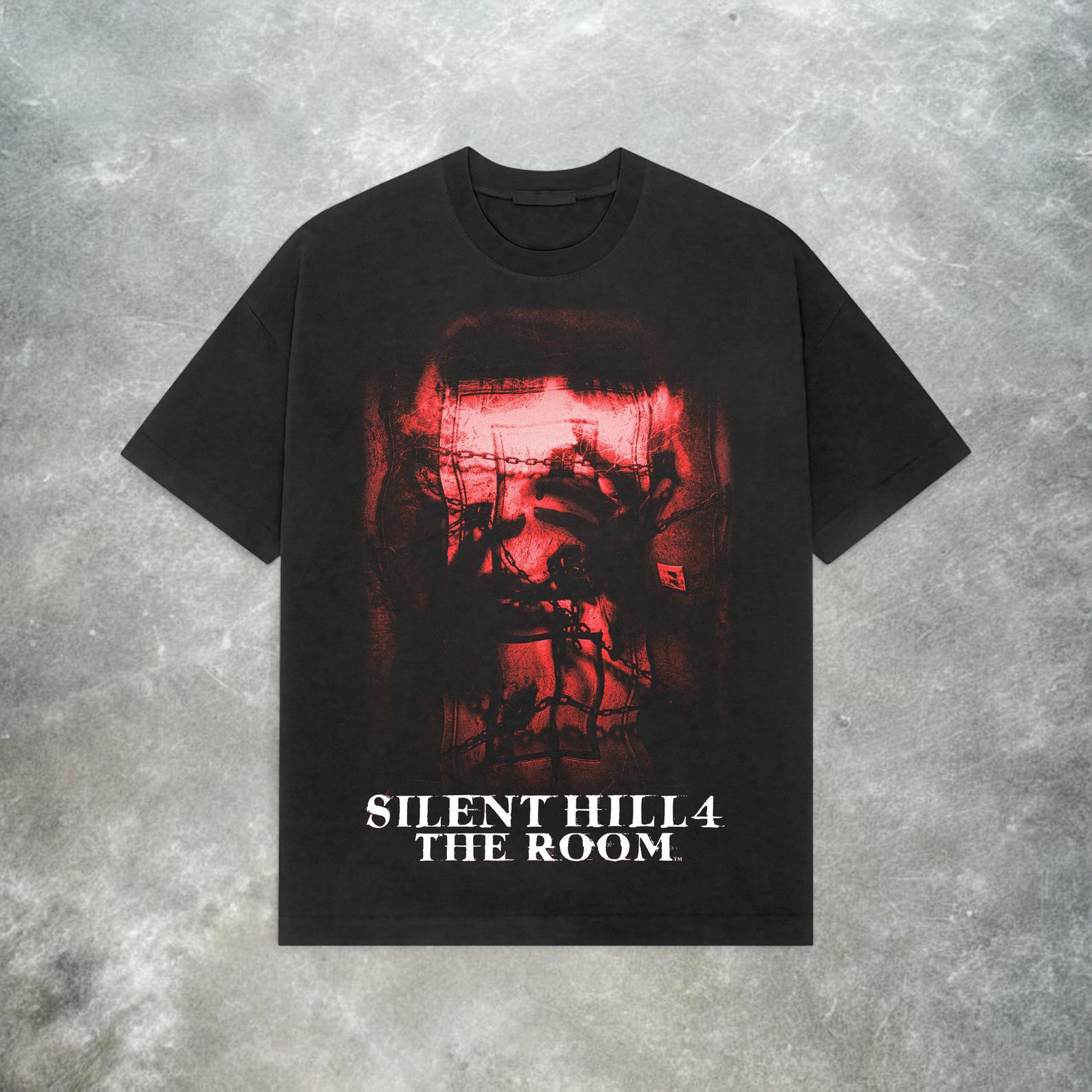 Silent Hill 4 T-Shirt – Retro Horror Y2K Heavyweight Cotton Tee S