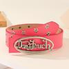 Pu Leather Punk Style Belt Vintage Women's Waist Belt Fashion Jeans Belt  Spicy Girls