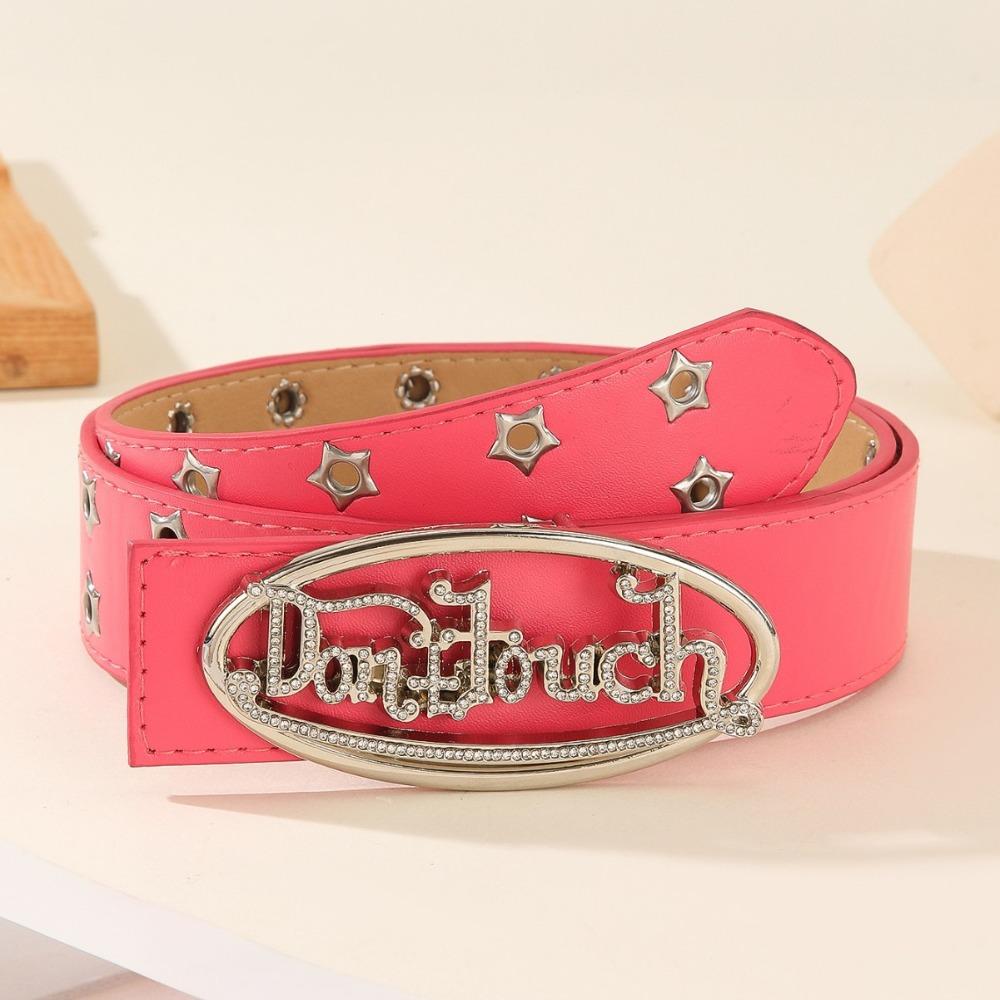Pu Leather Punk Style Belt Vintage Women's Waist Belt Fashion Jeans Belt  Spicy Girls