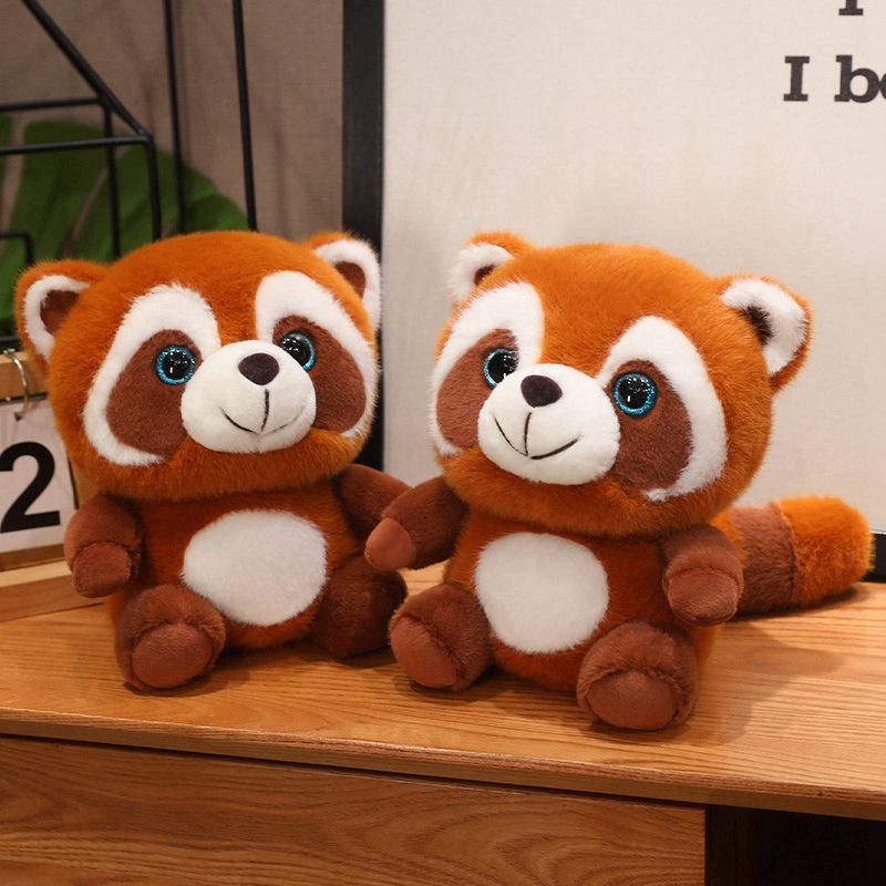 

Cute Raccoon Plush Toy Doll - Red Panda Design Pillow for Children 20cm