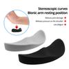 FOMKEN Ergonomic Mouse Pad Silicon Gel Non-Slip Streamline Wrist Rest Support Mat Computer Mouse Pad For Office Gaming PC
