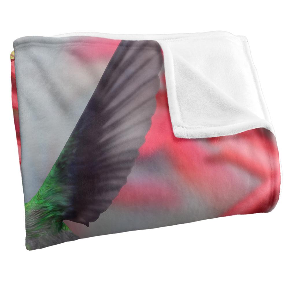 Royce McClure Silky Hummingbird Supersoft Blanket
