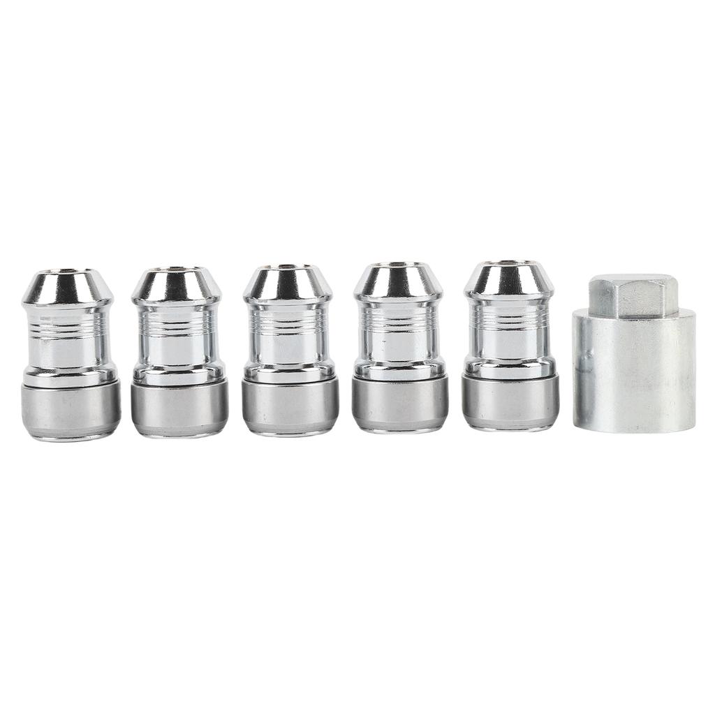 Wheel Lock Set with Key 82215711 Anti Theft Locking Lug Nuts Replacement for JL JT 2018 2025