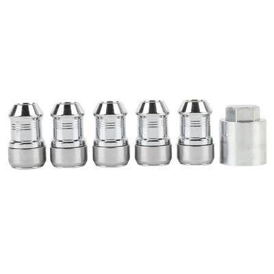 Wheel Lock Set with Key 82215711 Anti Theft Locking Lug Nuts Replacement for JL JT 2018 2025