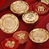 Greeting Card Emboss Sealing Wax Stamp Head Brass Sealing Stamp Head Replacement