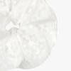 PINK PINEAPPLE DAISY LACE SCRUNCHIE_WHITE