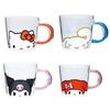 Onishi Ken Seihan SANRIO CHARACTERS Glass Mug HELLO KITTY Size Approximately 8.9 D13 H8.5 SRG-2800