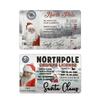 Festive Santa License Greeting Card Novelty Santa Sleigh Flying License ID Cards