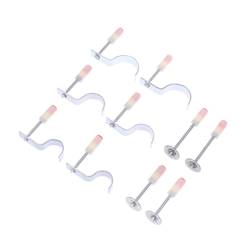 1Pcs Round Steel Nails For Manual Rivet Nail Gun Accessories Tools Concrete Steel Wall Anchor Trough Fastening Tool