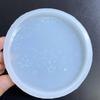 Holographic Resin Molds Silicone,Resin Coaster Molds Round Coaster Molds for Resin Casting,Epoxy Resin Mold for Cups Mat