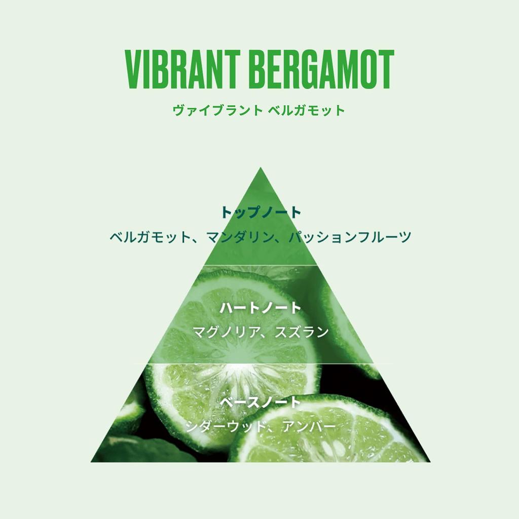 The Body Shop Vibrant Bergamot Shower Gel 250ml [Official] [Authentic Product]