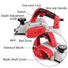 1000W Powerful Electric Planer 82mm Wood Hand Planer Aluminum Alloy Carpenter Woodworking DIY Wood Surface File Tool