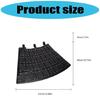 Double Sides Waist Armour Mercenary Knights Armour Skirt Medieval Faux Leather Thigh Armour,for LARP Halloween Cosplay