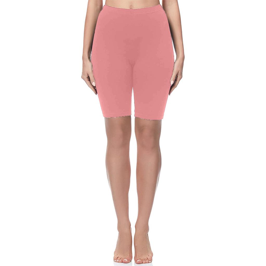 Women's Seamless Knitting High Waist Tight Fitting Hip Lift Shorts Yoga Pants