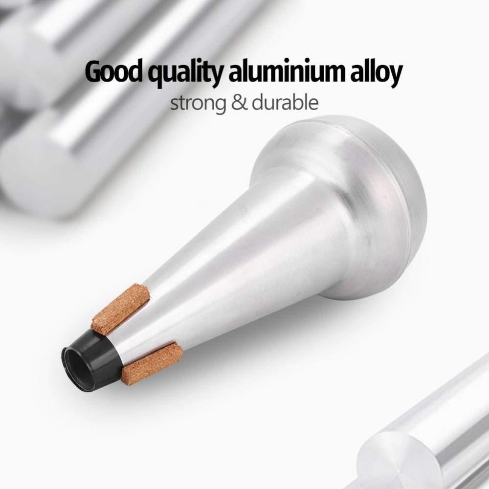 Alomejor Brass Instrument Mute Trombone Weak Mute for Practice and Silencing Tough Durable Convenient To Use Lightweight Trombone Mute Gift