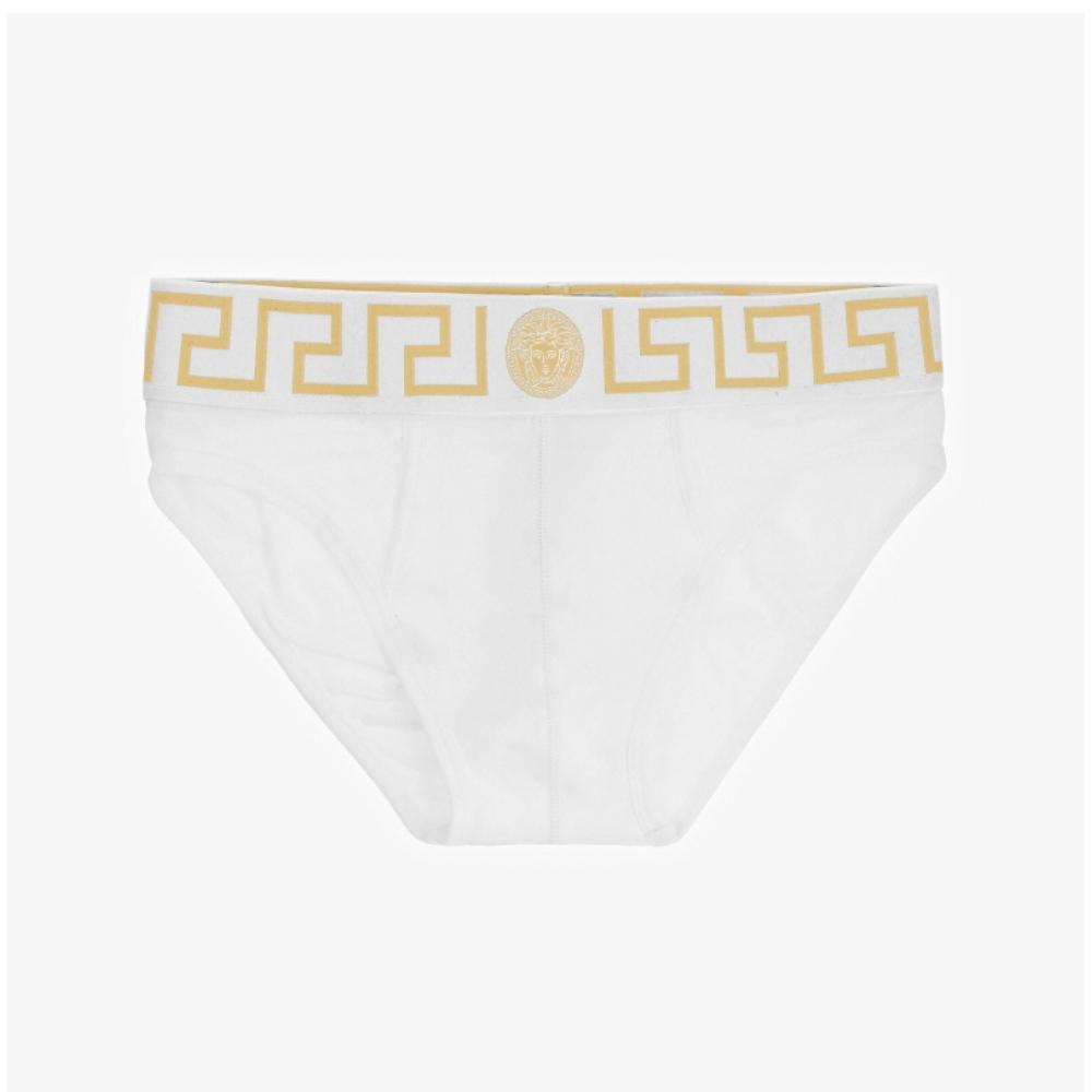Versace Au10027 1a10011 A81h Greca Border Brief Men S Underwear